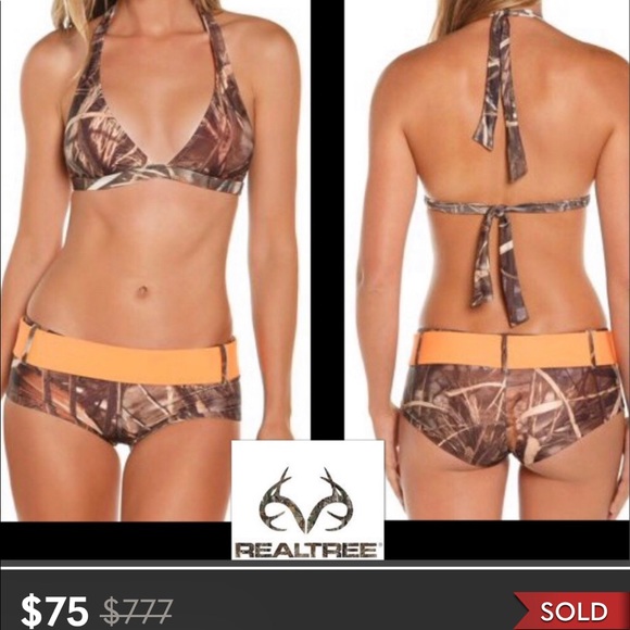 Realtree Other - REALTREE•CAMO TOP & BOYSHORT BIKINI